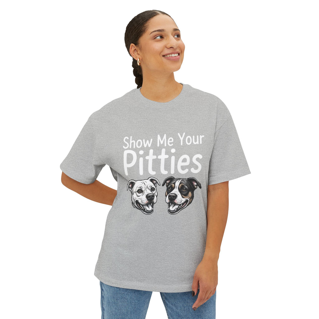 Show Me Your Pitties! - White Lettering - Unisex Tee