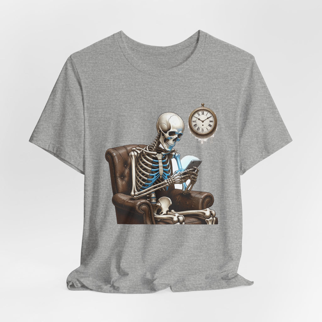 Late-Night Doomscroll Skeleton Tee