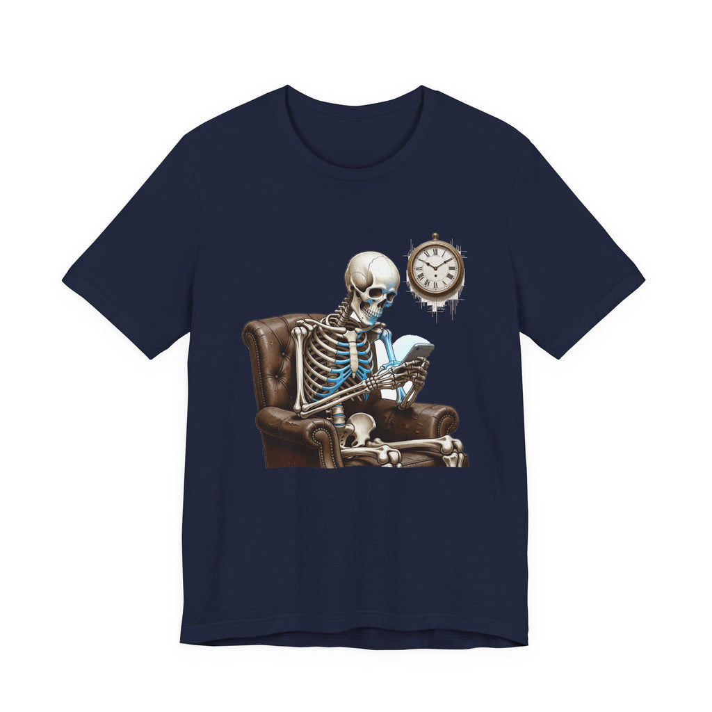Late-Night Doomscroll Skeleton Tee