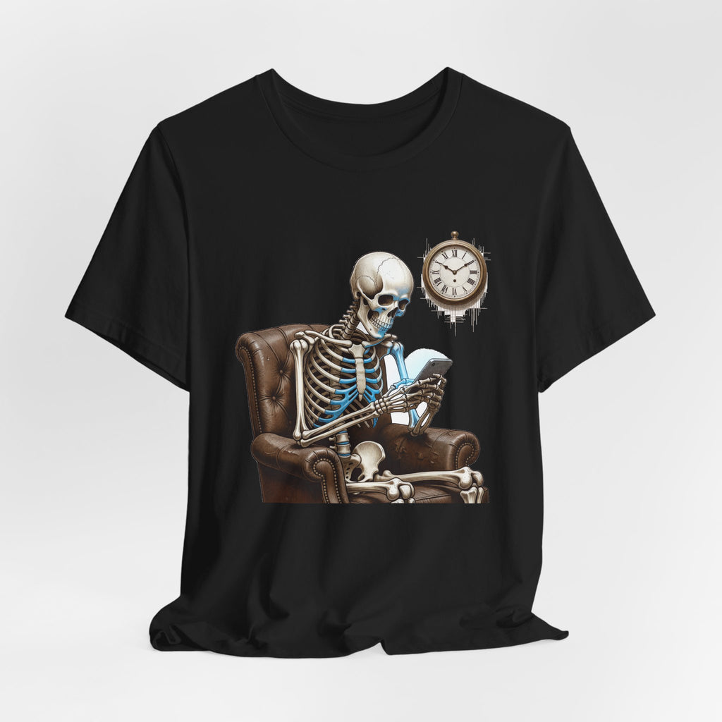 Late-Night Doomscroll Skeleton Tee
