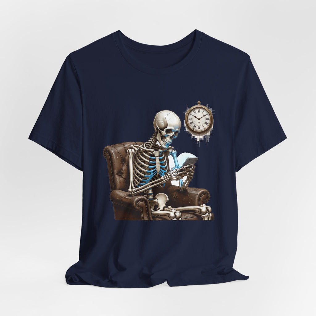 Late-Night Doomscroll Skeleton Tee