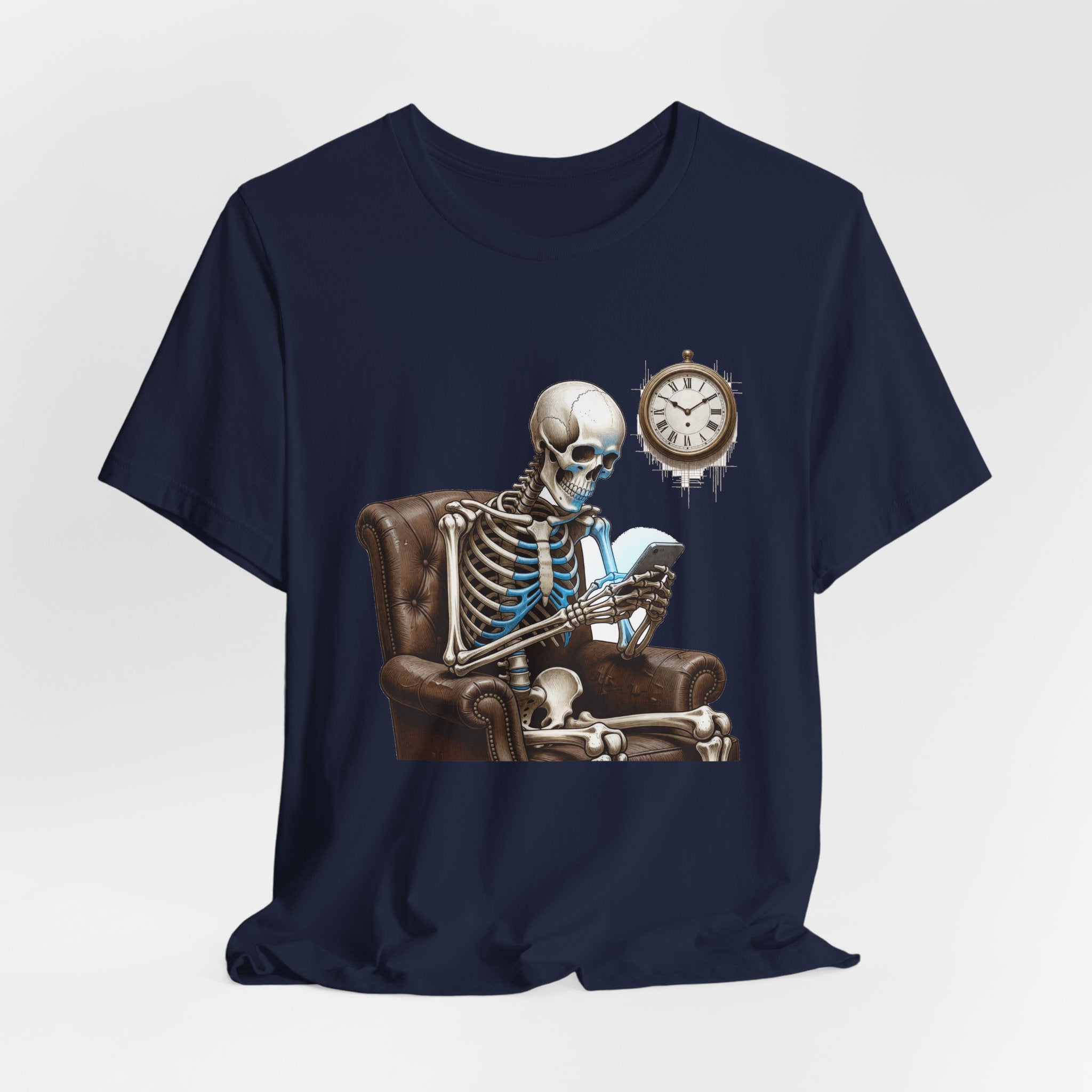Late-Night Doomscroll Skeleton Tee