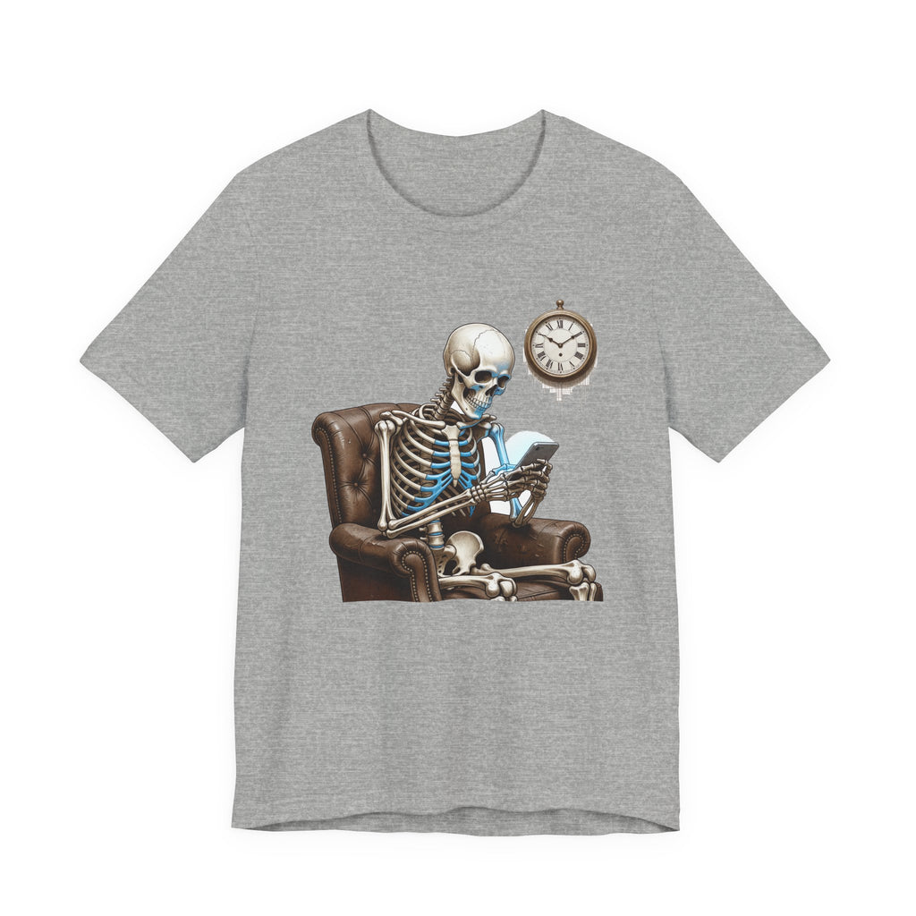 Late-Night Doomscroll Skeleton Tee