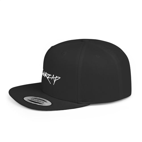Black CyberCap flat bill, side
